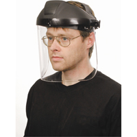 North&reg; Faceshield for Protecto-Shield&reg; Prolok&reg; Headgear, Polycarbonate, Clear Tint Absolute Business Supply