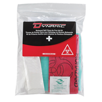 Trousse de premiers soins pour nettoyage de biorisques Dynamic, Dispositif m&eacute;dical Classe 1, Sac en plastique refermable Absolute Business Supply