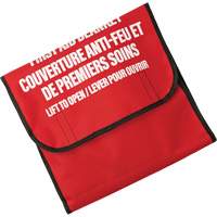 Dynamic Fire Blanket with Nylon Pouch Holder, Wool, 60"L x 71"W Absolute Business Supply