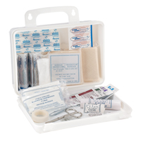 Trousse de premiers soins pour camion Dynamic, Dispositif m&eacute;dical Classe 1, Boîte en plastique Absolute Business Supply
