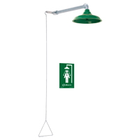 ADA Drench Shower, Wall-Mount Absolute Business Supply