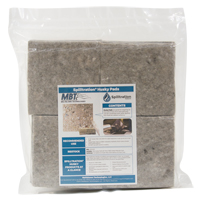Tampons Husky Spilltration, Huile seulement, 16" x 16", 17,2 gal. d'absorption Absolute Business Supply