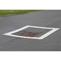 Bandes Husky Spilltration, Huile seulement, 64" x 8", 4 gal. d'absorption Absolute Business Supply