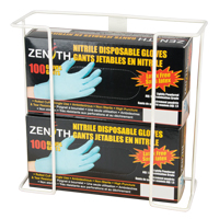 Distributeur de gants mural en fil m&eacute;tallique Absolute Business Supply