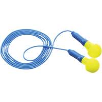 E-A-R Push-Ins Earplugs, Corded, Pair - Polybag, 28/23 dB NRR, One-Size Absolute Business Supply