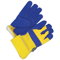 Fitter Gloves, One Size, Grain Cowhide Palm, Thinsulate Inner Lining Absolute Business Supply