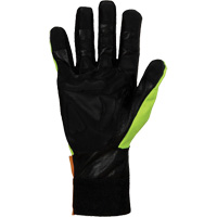 Endura&reg; Hi-Viz Chainsaw Gloves, Size Large/9, Goatskin Palm Absolute Business Supply
