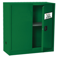 Armoire de rangement pour pesticides, 30 gal., 44" h x 43" l x 18" p Absolute Business Supply