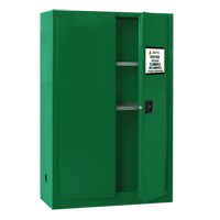 Armoire de rangement pour pesticides, 45 gal., 65" h x 43" l x 18" p Absolute Business Supply