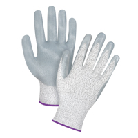 Gants haute performance r&eacute;sistants &agrave; la coupe, Taille 6/T-petit, Calibre 13, Rev&ecirc;tement Nitrile, Enveloppe en PEHP, ANSI/ISEA 105 niveau 4/EN 388 niveau 5 Absolute Business Supply