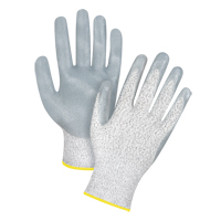 Gants haute performance r&eacute;sistants &agrave; la coupe, Taille 2T-Grand/11, Calibre 13, Rev&ecirc;tement Nitrile, Enveloppe en PEHP, ANSI/ISEA 105 niveau 4/EN 388 niveau 5 Absolute Business Supply
