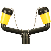 Ensemble de pommeaux doubles pour douche oculaire Absolute Business Supply