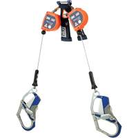 C&acirc;ble de s&eacute;curit&eacute; autor&eacute;tractable pour rebord Nano-Lok, 7', Acier inoxydable, Pivotant Absolute Business Supply