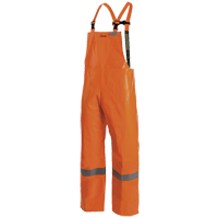 P162 041 Pantalon &agrave; bavette ignifuge Utili-Gard, Petit, Orange haute visibilit&eacute; Absolute Business Supply