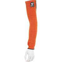Manches Memphis avec trou pour le pouce, Kevlar, 18", ASTM ANSI niveau A5, Orange Absolute Business Supply