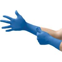 Microflex&reg; SafeGrip SG-375 Medical Exam Gloves, Small, Latex, 11-mil, Powder-Free, Blue, Class 2 Absolute Business Supply