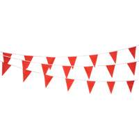 Pennant String, 60' L, Red Absolute Business Supply