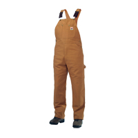 Unlined Duck Overalls, Men's, Large, Brown Absolute Business Supply