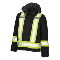 Manteau de s&eacute;curit&eacute;, Noir, Grand Absolute Business Supply