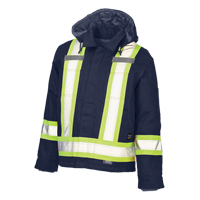 Manteau de s&eacute;curit&eacute;, Bleu marine, Grand Absolute Business Supply