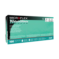 NEOPRO&reg; Gloves, X-Small, Neoprene, 5.1-mil, Powder-Free, Green, Class 2 Absolute Business Supply
