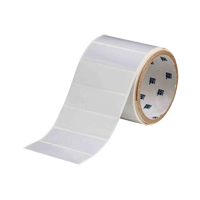 &eacute;tiquettes imprimables ToughBond &agrave; transfert thermique, Polyester, 3" lo x 1" h, Blanc Absolute Business Supply