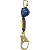 Cordage de s&eacute;curit&eacute; autor&eacute;tractable allong&eacute; Nano-Lok, 9', Polyester/Sangles, Pivotant Absolute Business Supply