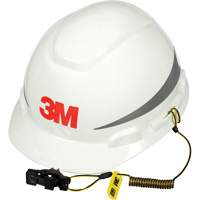 Longe pour casque de s&eacute;curit&eacute;, Spirale, Attache/boucle Absolute Business Supply