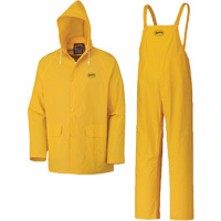 577 3-Piece Rain Suit, Polyester/PVC, 5X-Large, Yellow Absolute Business Supply