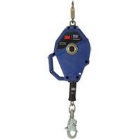 Cordage de s&eacute;curit&eacute; autor&eacute;tractable avec verrouillage intelligent, 30', Acier inoxydable, Pivotant Absolute Business Supply