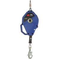 Cordage de s&eacute;curit&eacute; autor&eacute;tractable avec verrouillage intelligent, 50', Acier inoxydable, Pivotant Absolute Business Supply