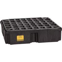 Modular Spill Platform, 15 US gal. Spill Capacity, 26" x 26.25" x 6.5" Absolute Business Supply