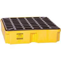 Modular Spill Platform, 15 US gal. Spill Capacity, 26" x 26.25" x 6.5" Absolute Business Supply