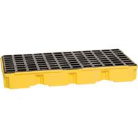Modular Spill Platform, 30 US gal. Spill Capacity, 51.5" x 26.25" x 6.5" Absolute Business Supply