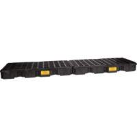 Plateforme de d&eacute;versement modulaire, Capacit&eacute; de d&eacute;versement 60,5 gal. US, 26,5" x 103,5" x 6,5" Absolute Business Supply