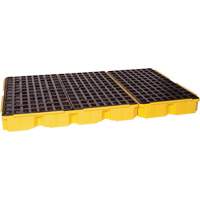 Plateforme de d&eacute;versement modulaire, Capacit&eacute; de d&eacute;versement 88 gal. US, 51,5'' x 78,25" x 6,5" Absolute Business Supply