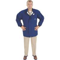 Arc Flash Jacket, Medium, Blue, 40 cal/cm² Absolute Business Supply