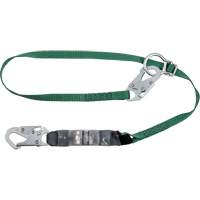 V-Series Lanyard, 4', Snap Hook Center, Snap Hook Leg Ends, Polyester Absolute Business Supply