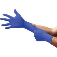 UltraForm&reg; UF-524 Examination Gloves, X-Small, Nitrile, 2.4-mil, Powder-Free, Blue, Class 2 Absolute Business Supply