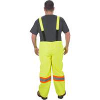 Salopette imperm&eacute;able RZ1000, Polyester, Petit, Jaune lime haute visibilit&eacute; Absolute Business Supply