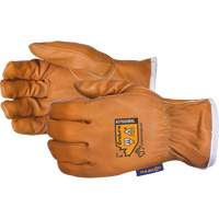 Gants de conducteur r&eacute;sistants aux arcs &eacute;lectriques Endura, Petit, Paume en Cuir fleur de ch&egrave;vre, Kevlar Absolute Business Supply