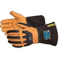 Gants de conducteur antichocs Endura, Petit, Paume en Cuir fleur de ch&egrave;vre, Kevlar Absolute Business Supply