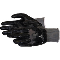 Gants de travail antichocs Dexterity, Petit, Paume en Synth&eacute;tique, Poignet Poignet en tricot Absolute Business Supply