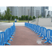 Barricade Minit, Emboîtables, 49" lo x 39" h, Vert Absolute Business Supply
