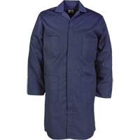 Sarrau de laboratoire, Poly-coton, 32, Bleu marine Absolute Business Supply