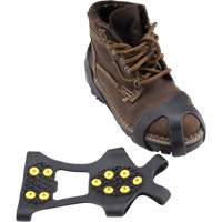 Semelles antid&eacute;rapantes et anti&eacute;tincelles pour la glace, Laiton, Traction Crampon, Moyen Absolute Business Supply