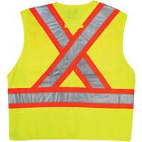 Veste de s&eacute;curit&eacute;, Jaune lime haute visibilit&eacute;, 2T-Grand/3T-Grand, Polyester Absolute Business Supply
