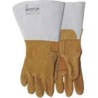 285 Buck-Tex Welding Gloves, Split Leather, Size 9 Absolute Business Supply