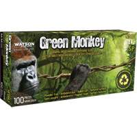 5559PF Green Monkey Gloves, Small, Nitrile, 4-mil, Powder-Free, Green Absolute Business Supply