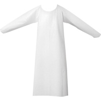 CoverMe Gowns, One Size, White, Polyurethane Absolute Business Supply